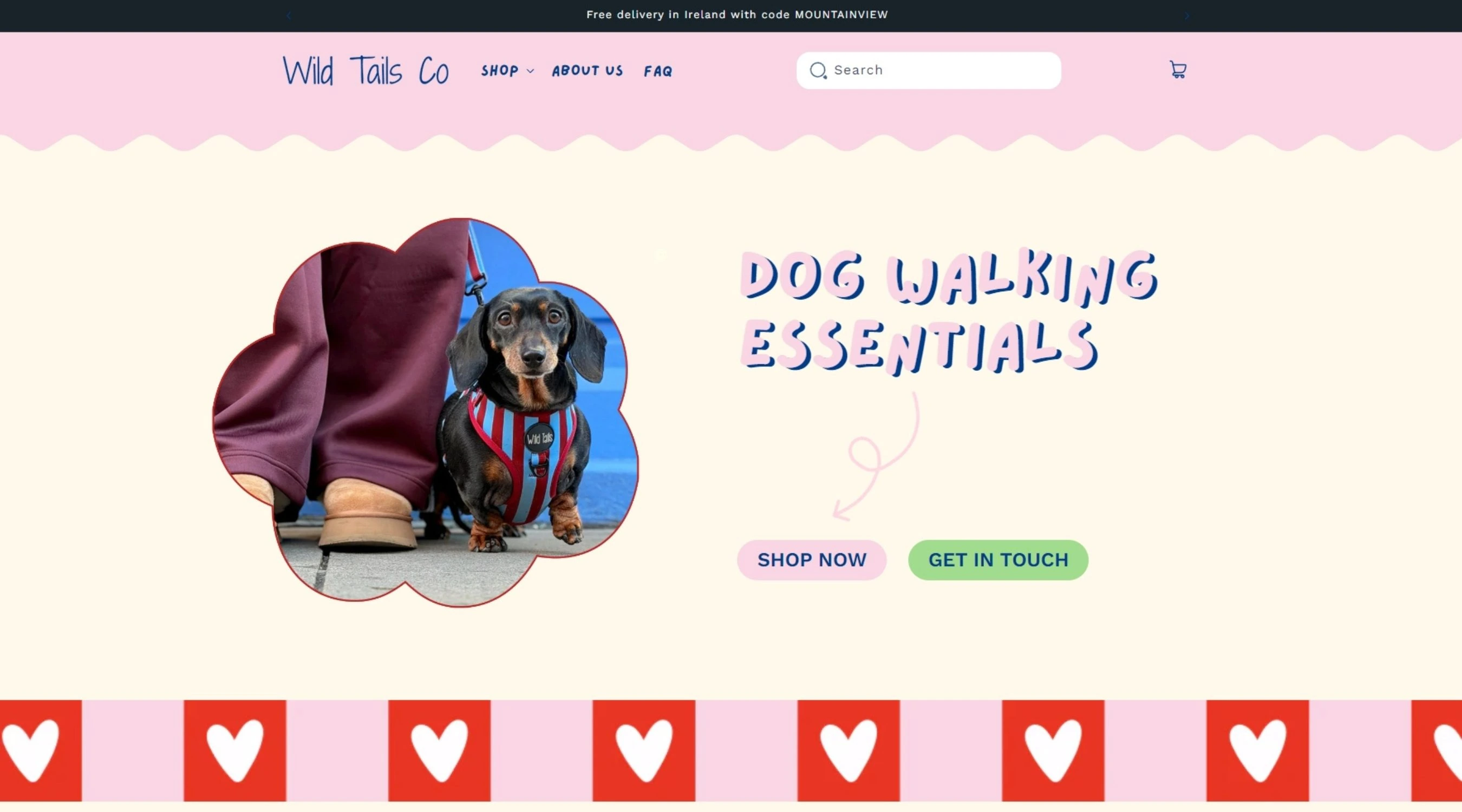 Shopify store — Wild Tails Co.