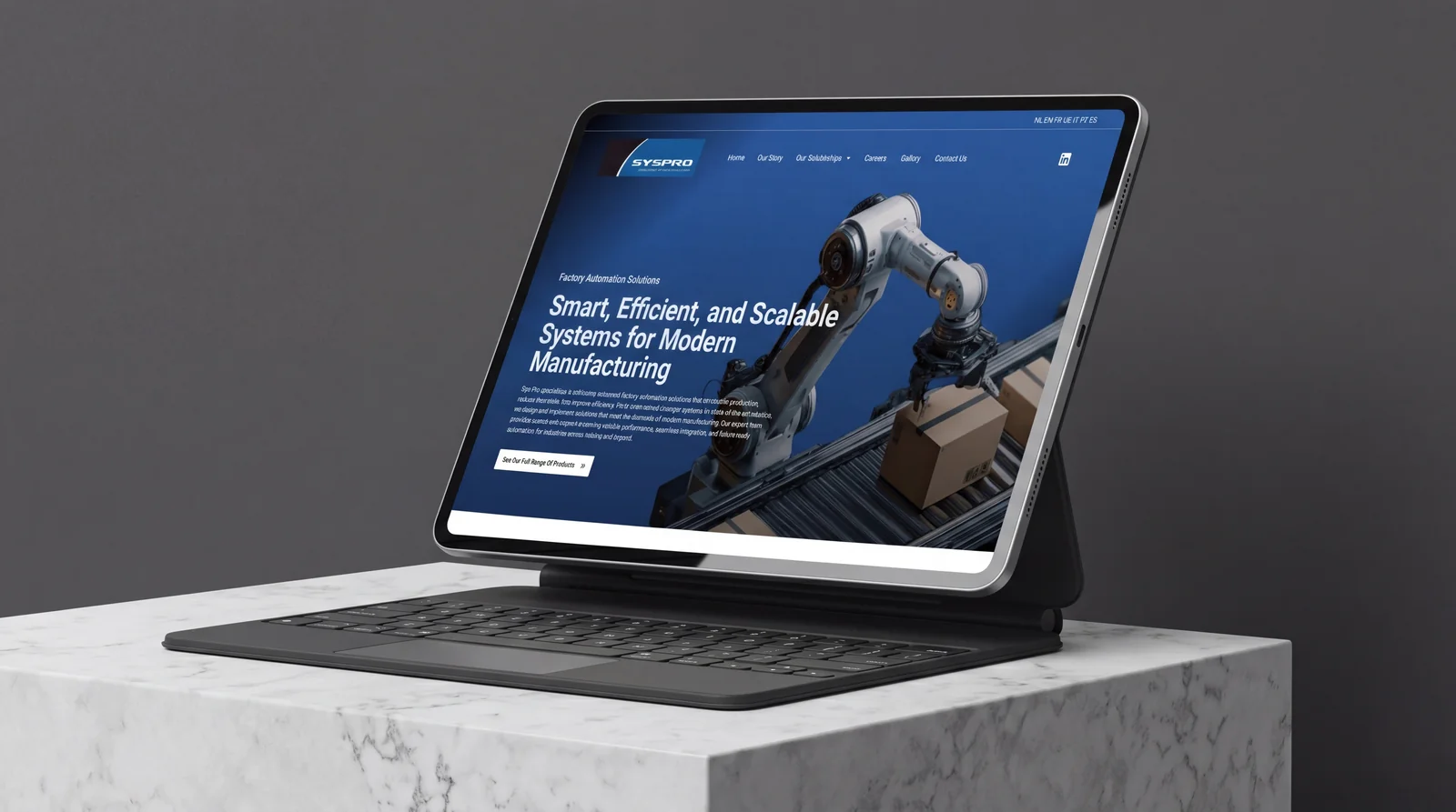 Sys-Pro — design showcase 2