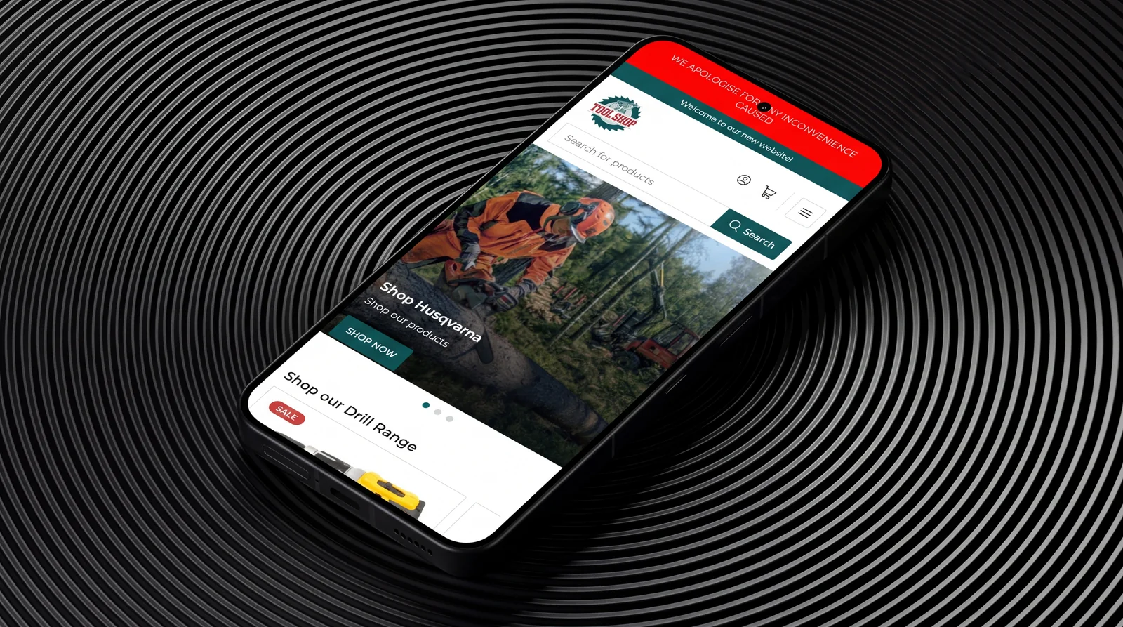 Toolshop.ie — design showcase 1
